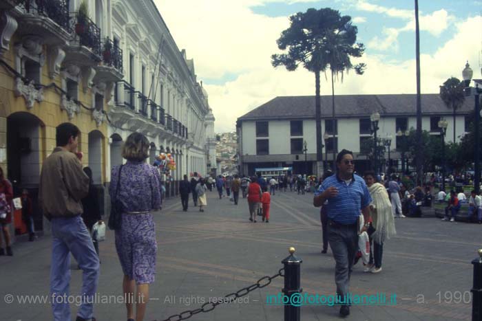 ecuador quito napo amazzonia 1990